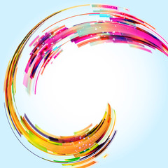 Poster - Abstract Background Vector