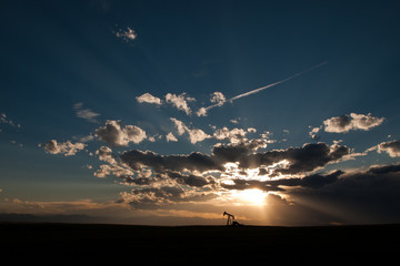 Wall Mural - Pumpjack