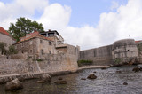 Fototapeta Na drzwi - Old Port in the Walled City of Dubrovnic in Croatia Europe