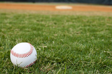Baseball On Field