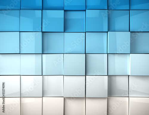 Board z aluminiowym obramowaniem 3d wizerunku tło z sześcianami
