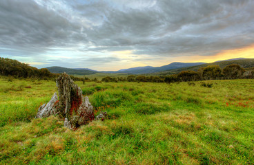 Wall Mural - mountain range