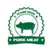 pork meat stamp