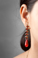 Close Up Of Ear Ring