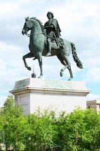 King Louis IV On Horseback, Place Bellecour, Lyon - France