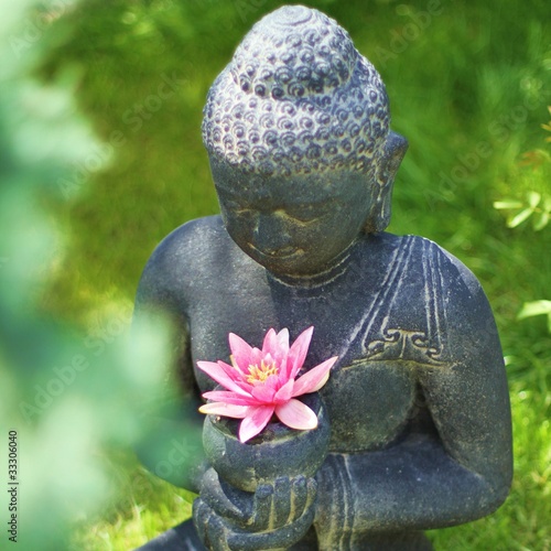 Foto-Fußmatte - Buddhafigur (von MIKE RICHTER)