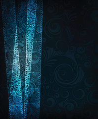 Wall Mural - background with grungy filmstrips. eps10 vector