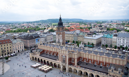 Board z aluminiowym obramowaniem Krakowski rynek