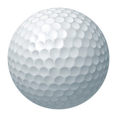 Golf ball illustration