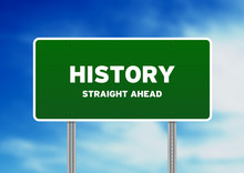 History Street Sign