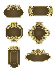 Wall Mural - retro frames