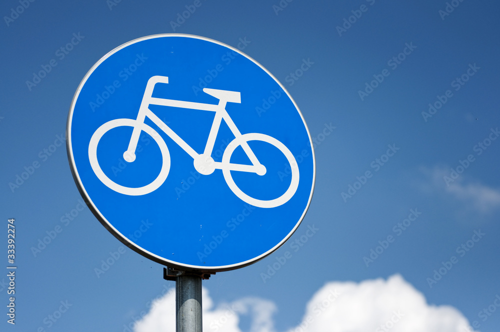 Droga dla rowerów - obrazy, fototapety, plakaty 