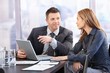 © nyul - Young businesspeople negotiating