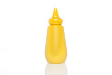 A Yellow Mustard Bottle