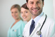 © auremar - Doctor and two nurses