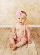 © blessings - Baby girl wearing pearls