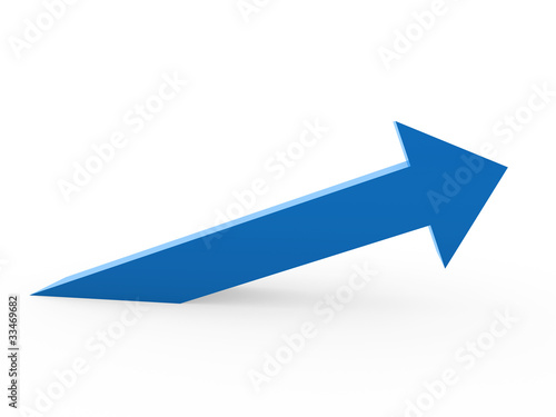 3d arrow up