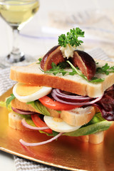 Poster - Vegetarian sandwich