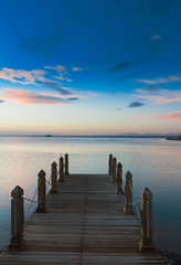 Poster - Pier over Waters