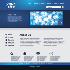 Wall Mural - abstract business web site design template vector