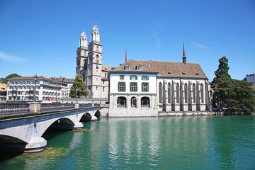 Zurich in summer