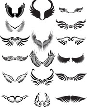 Wings Silhouette Collection