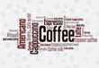 © Alan Z. Uster - Wordcloud of coffee