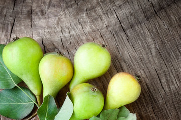 Poster - Freshly harvested pears