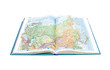 © evgenyi - World Atlas. Page opens with the image of Russia.