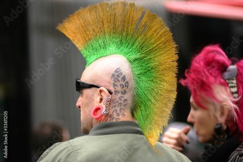 Fotografia  punk londonien