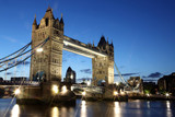 Fototapeta Most - Evening Tower Bridge, London, GB