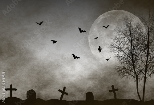 Obraz na płótnie canvas Tło halloween night