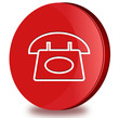Tlephone glossy icon