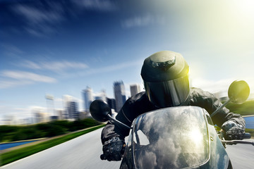 Fotobehang - motorbike