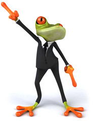 Sticker - Business frog