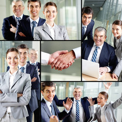 Canvas Print - Business team concept