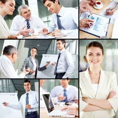 Wall Mural - Business people concept