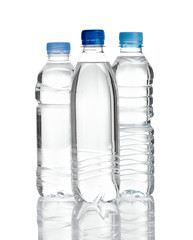 Poster - water dring plastic bottle