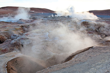 Volcano in Atacama desert, Bolivia, South America