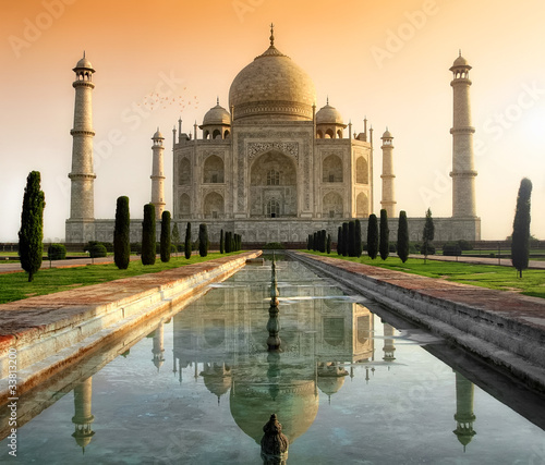Fotoboard na płycie Taj mahal