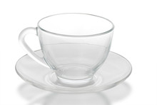 Empty Glass Teacup Is Empty