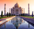 Leinwandbild Motiv Taj Mahal in Agra