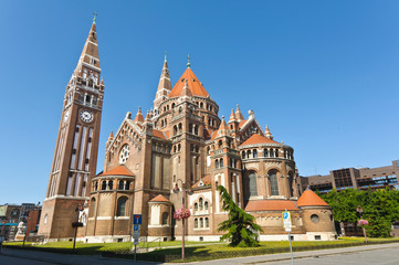 The back of the votive church