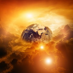 Wall Mural - planet in danger