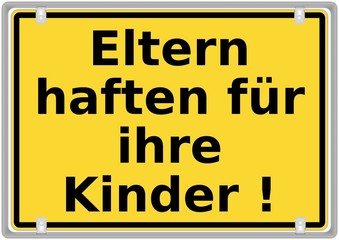 eltern haften für ihre kinder