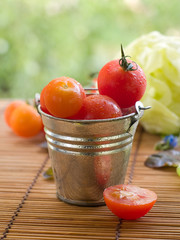 Wall Mural - cherry tomatoes