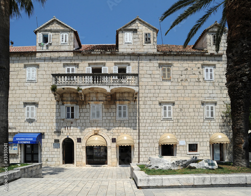 Plakat na papierze fotorealistycznym Makarska en croatie - tonolli villa