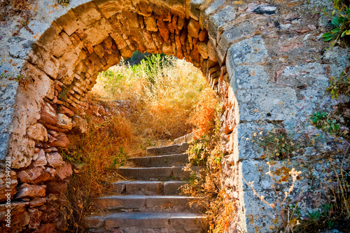 Tapeta ścienna Schody do twierdzy Palamidi, nafplio