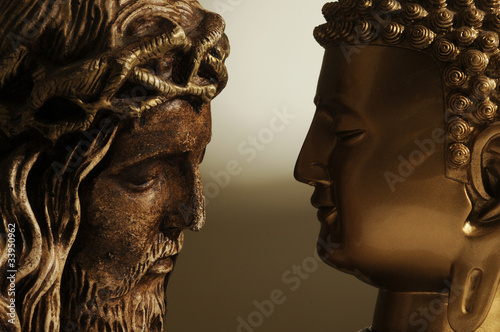 Obraz na płótnie canvas Jezus Chrystus i Budda - 3