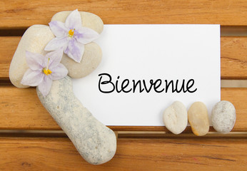 Wall Mural - bienvenue